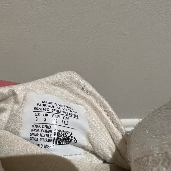 Converse chuck Taylor crib shoe leather - Picture 6 of 6